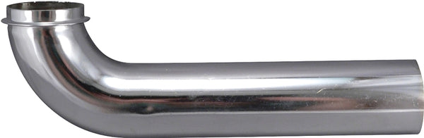 Plumb Pak PP4CP Tube with Flange, 1-1/2 in, 7 in L, 22 Ga Wall Thickness, Chrome Plated, x 7"