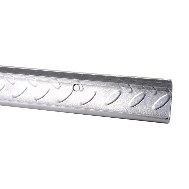 Knape & Vogt John Sterling Heavyweight Diamond Plate Hang Track, 40-Inch, Platinum