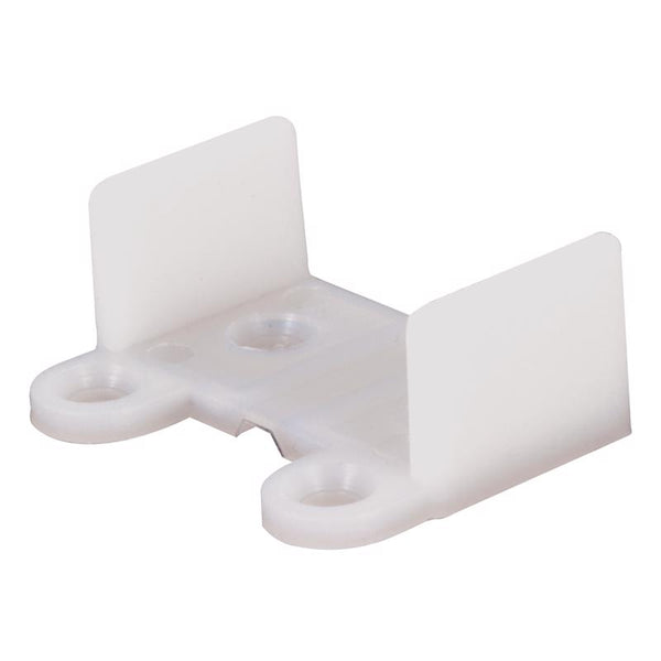 Prime-Line Products N 6565 Prime Line Universal Door Guide, 1-5/16 in L X 1-7/16 in W X 3/4 in D, Plastic, quot, Mill