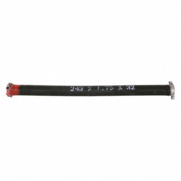 Prime-Line GD 12228 Right Hand Wind Garage Door Torsion Spring - Replace Broken Garage Door Springs - .243" x 1-3/4" x 32", Red, Right Hand Wind
