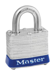 Master Lock"Keyed Padlock, 1-9/16"W", silver (3UP)
