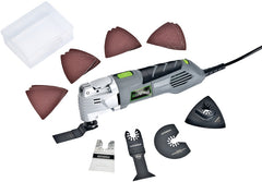 Genesis GMT25T 2.5-Amp Variable Speed Oscillating Tool with Tool-less Blade Change 17-Piece Accessory Set and 2 Year Warranty