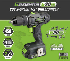 Genesis GLCD2012B Drill/Driver