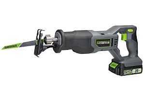 Genesis G20MAX 20V Variable-Speed Reciprocating Saw with 2.0Ah Battery & Charger, 1" Stroke Length, Tool-less Blade Clamp, and 2-Year Warranty