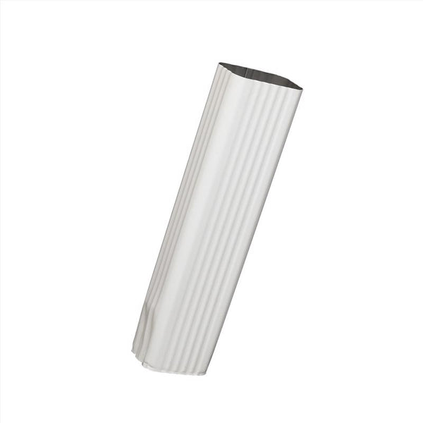 Amerimax Downspout Extension 2" X 3" X 15" Aluminum White 27075