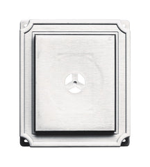 Builders Edge 7 in. H X 9 in. W X 17 in. L Prefinished White Copolymer Mounting Block