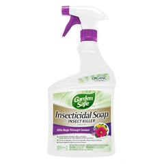 Garden Safe Insecticidal Soap Insect Killer Spray, 32 Oz HG-93216