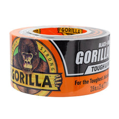 Gorilla Tough & Wide Duct Tape, 2.88" x 25yd, Black, (Pack of 1) 106425