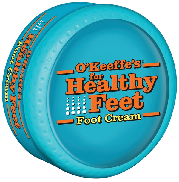 O'Keeffe's for Healthy Feet Foot Cream, Guaranteed Relief for Extremely Dry, Cracked Feet, Instantly Boosts Moisture Levels, 3.2 Ounce Jar, (Pack of 1) K0320005