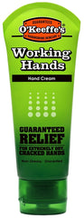 O'Keeffe's Working Hands Hand Cream for Extreme Dryness - 3 oz Travel Size Tube (1 Pack) - Repairing Skincare for Cracked, Dry Hands K0290001