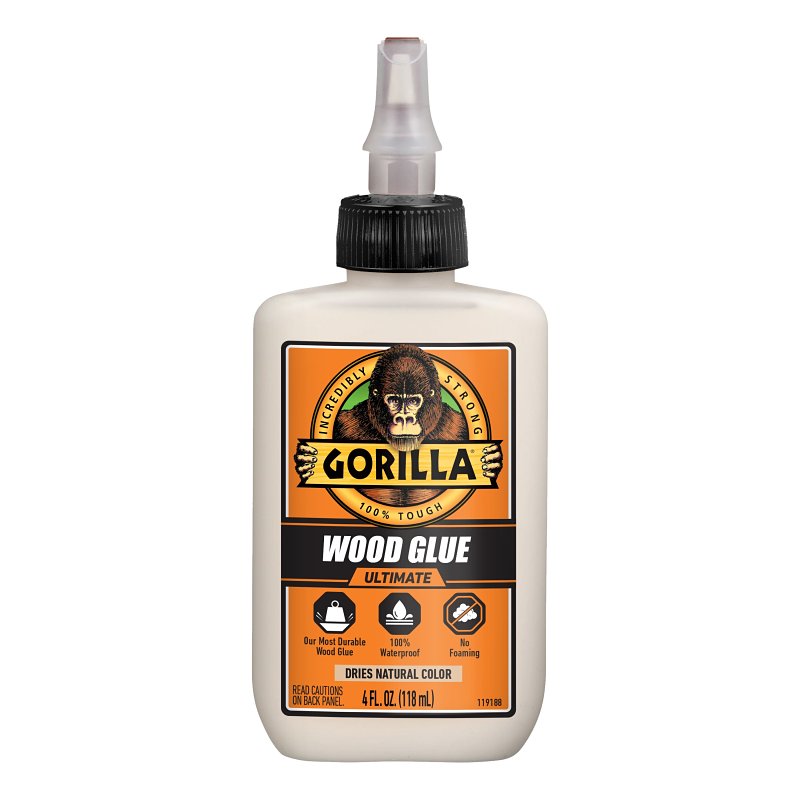 Gorilla WG-U Wood Glue Ultimate: 4 oz. Bottle (White)