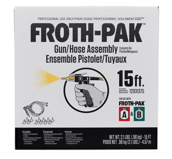 Froth-Pak Assembly Gun Hose 15FT 12031375