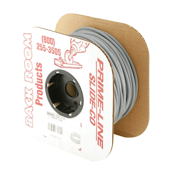 Prime-Line Make-2-Fit P 7662 0.14 In. x 500 ft. Roll Gray Spline (1 Roll)