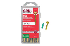 GRK Fasteners 12155 RSS 1/4" x 2" Screws 50CT