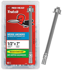 Red Head 12029 wedge anchor, silver