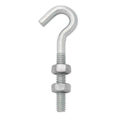 Hampton Small Zinc-Plated Silver Zinc 0.8125 in. L Hook Bolt 165 lb. 10 pk 02-3462-101