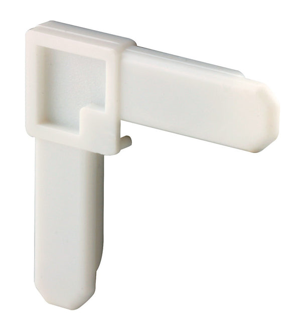 Prime Line Prod. NATIONAL SPECTRUM BRANDS HHI PL 14260 White Corner (100 Pack), 3/4 x 7/16"