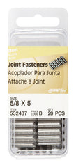 The Hillman Group 532437 Joint Fasteners 5/8-Inch, 20-Pack