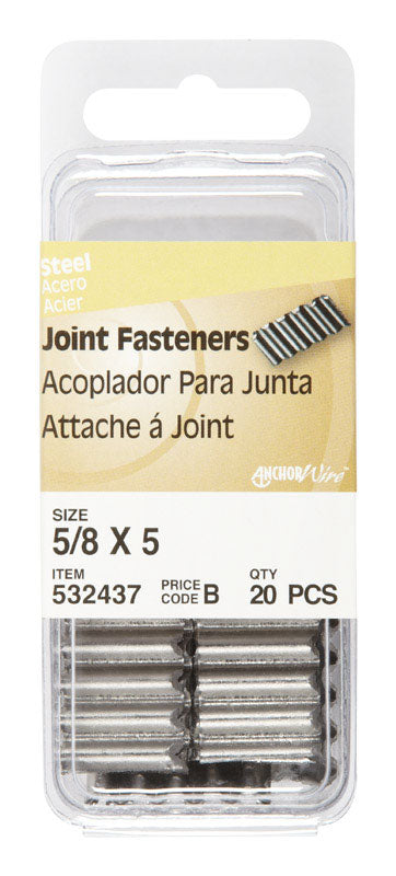 The Hillman Group 532437 Joint Fasteners 5/8-Inch, 20-Pack