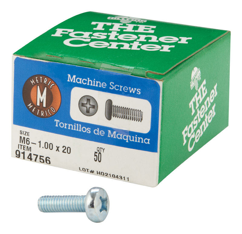 Hillman Metric Machine Screws