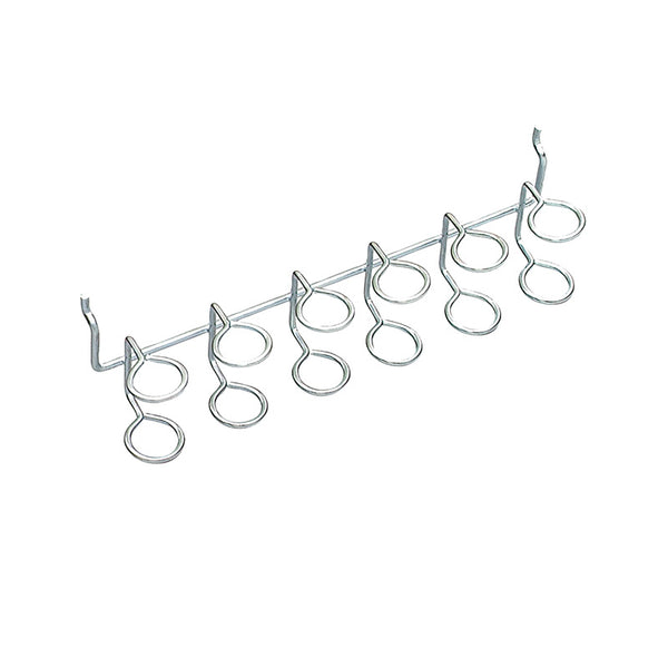 Jensen Crawford Six-Tool Multi-Tool Holder Accessory for Peg Board #18777(Package may vary)