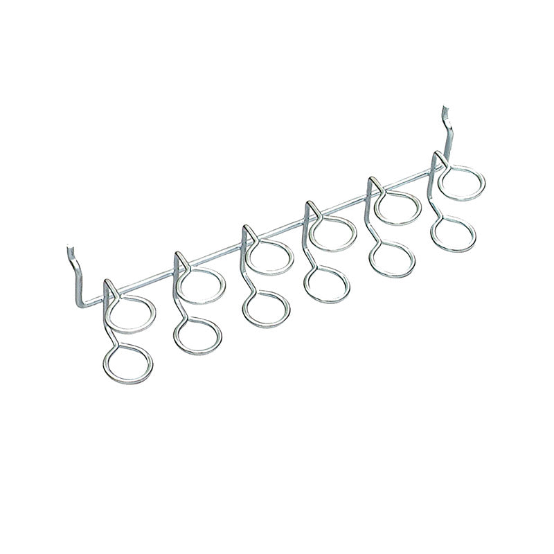 Crawford Six-Tool Multi-Tool Holder Accessory for Peg Board #18777(Package may vary)