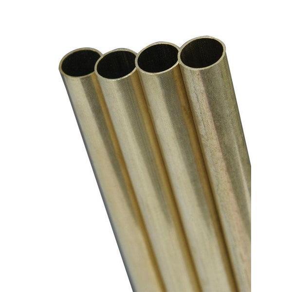 K&S Engineering K&S Metal Round Tube 1/16" X 12" Brass 8125