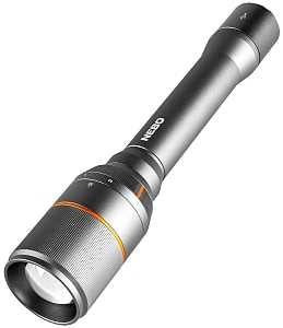 NEBO DAVINCI 5000 Flashlight & Portable Charger | 5000 Lumens, 4 Light Modes, Rechargeable, Waterproof Handheld Flashlight for Camping & Hunting, USB Power Bank, 3X Zoom, Includes Charging Cable