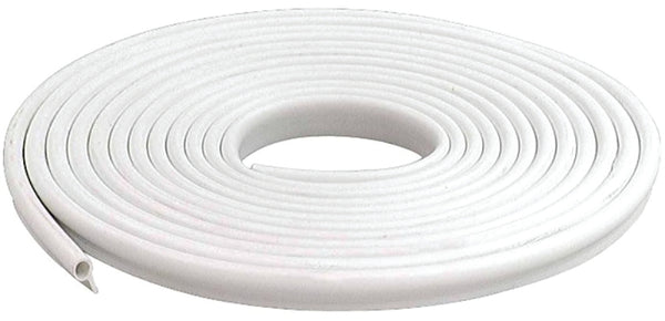 M-D Building Products 78394 1/2-Inch by 17-Feet Vinyl Gasket Weatherstrip, White
