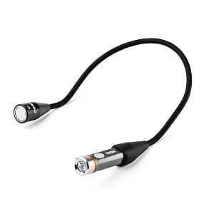 NEBO Franklin Flexible Task Light, Rechargeable, Hands-Free, Compact, Magnetic, Wearable with 4 Light Modes