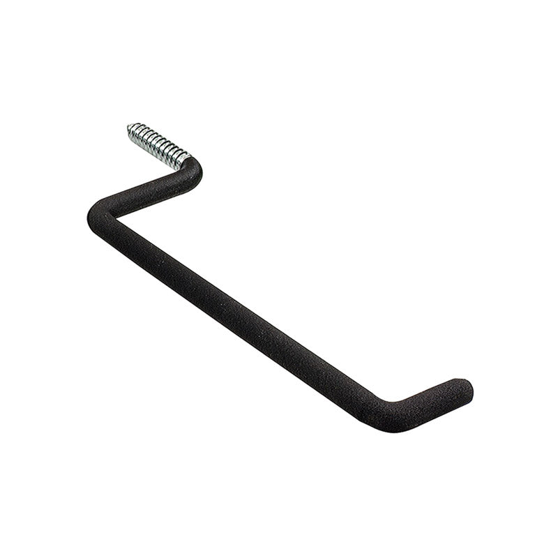 Crawford SH11-25 Screw-in Hook Ladder Hanger, Black