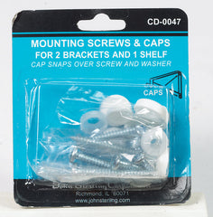 John Sterling CD-0047 Closet Rod, White