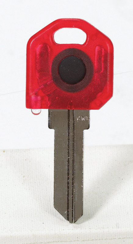 Giant Concepts LLC Keylights House Key Blank w/Flashlight Single Sided for Fits Kwikset KW1/Weis - Case of: 10