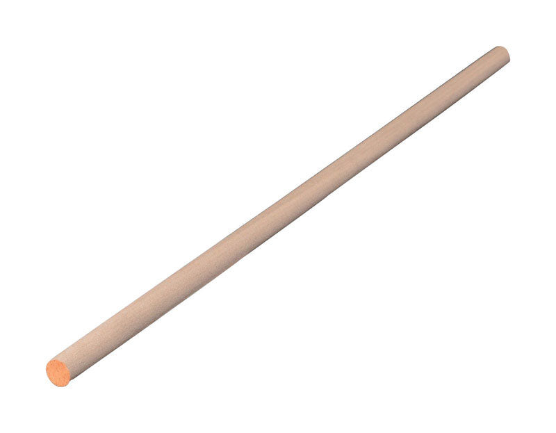 Alexandria Moulding Round Ramin Hardwood Dowel 3/8 in. Dia. x 48 in. L Orange