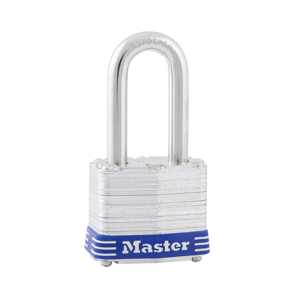 Master Lock 3DLF 1-1/2" No. 3 Long Shackle Laminated Padlock