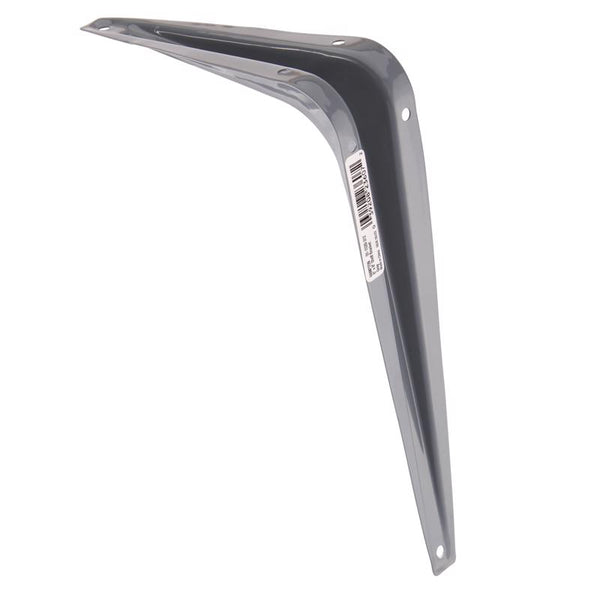 Hampton 5294137 6 in. & 100 lbs 18 Gauge Gray Steel Shelf Support - Pack of 10 01-7520-312