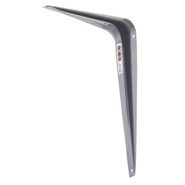 Hampton 5294186 8 in. & 100 lbs 18 Gauge Gray Steel Shelf Support - Pack of 10 01-7520-322