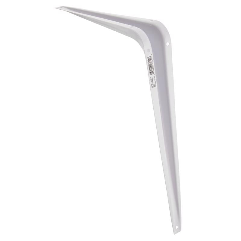Hampton 5294210 10 in. & 100 lbs 18 Gauge White Steel Shelf Support - Pack of 10