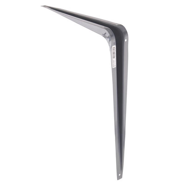 Hampton 5294269 12 in. & 100 lbs 18 Gauge Gray Steel Shelf Support - Pack of 10 01-7520-342
