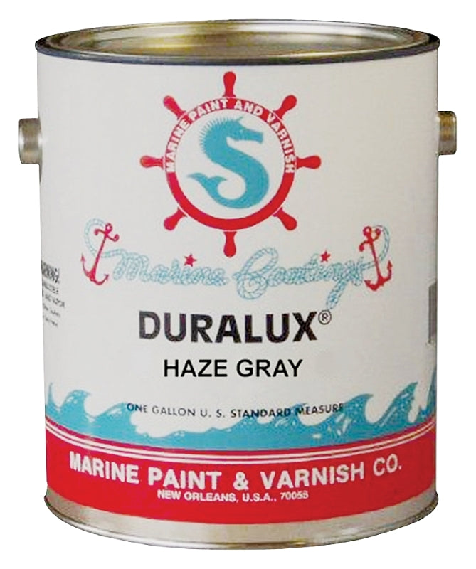 Duralux M731-1 Marine Enamel, High-Gloss, Haze Gray, 1 gal Can