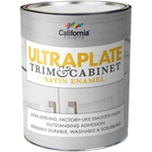 California Paints 52911-4 Ultraplate Trim and Cabinet Paint, 1 Quart
