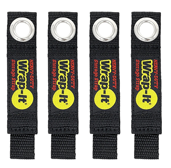 Wrap-It Storage Jjaamm 104-10BX Heavy Duty Storage Straps, 7-in, 4-Pk. - Quantity 1