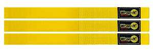 Wrap-It Quick Straps 12 in. L Yellow Polypropylene Cable Wrap
