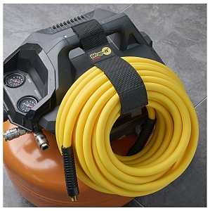Wrap-It Twin Straps 16 in. L Black Polypropylene Cable Organizer