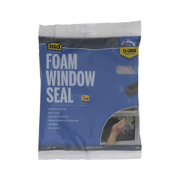 M-D Building Products Gray Foam Window Seal for Ex-Large Gaps 02311