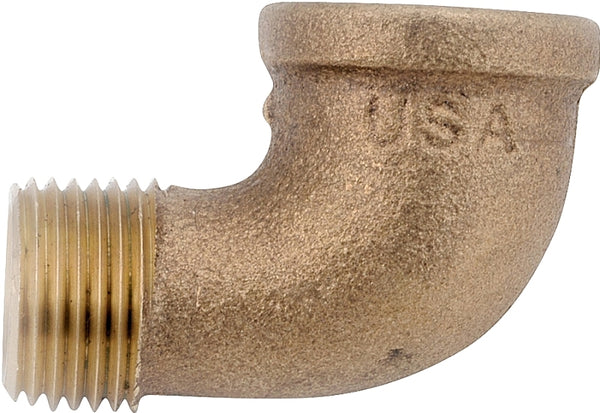 Anderson Metals 738116-08 1/2-Inch Low Lead Brass 90-Degree Angle Street Elbow