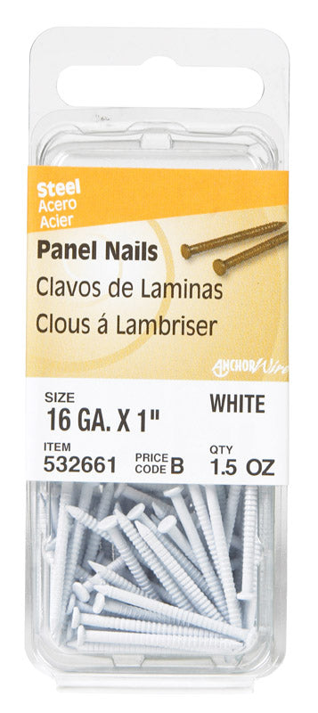 The Hillman Group 532661 Panel Nails, 1 Count (Pack of 1), No Color