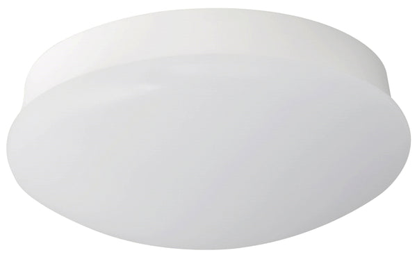 ETI 4.2 in. H x 11 in. W White LED Ceiling Spin Light 54652141