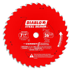 Diablo D0736CF Steel Demon circular saw blade