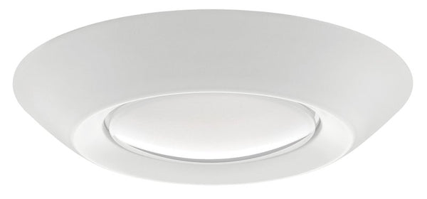 ETI LIGHTING 5 in./6 in. Selectable CCT Integrated LED Recessed Light Trim Disk Light 1500 Lumens Mount to Recessed Can or J-Box 56578311
